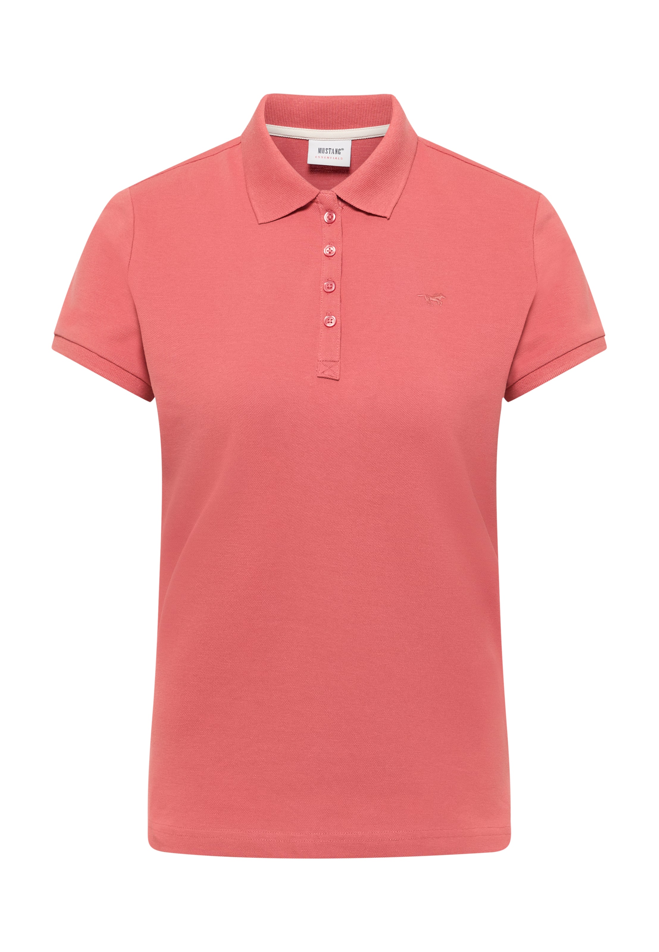 MUSTANG Poloshirt 'Tara' in Pink: Vorderseite
