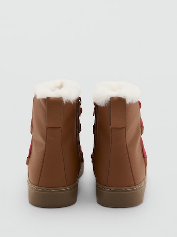 MANGO KIDS Snowboots 'ZURIC' in Braun