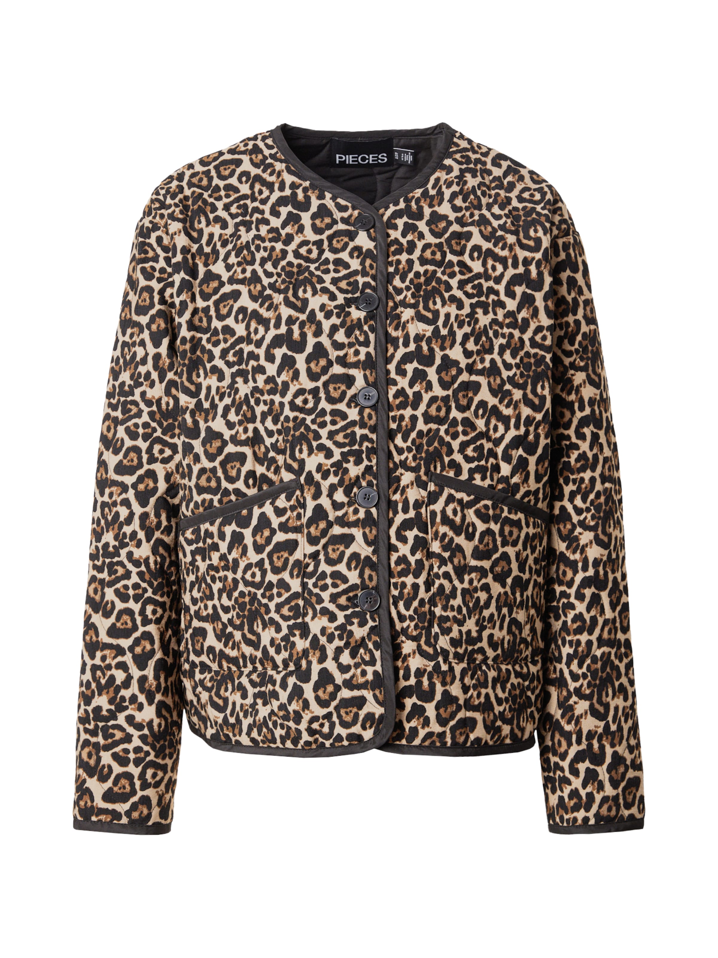 PIECES Jacke  'PCMalina' in Beige: Vorderseite