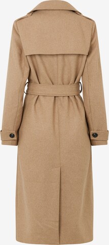 modström Between-Seasons Coat 'Shay' in Brown: front