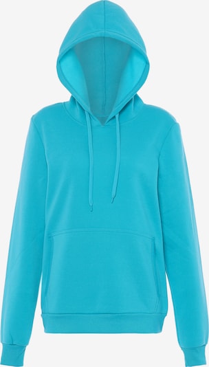 myMo ATHLSR Sweat-shirt en turquoise, Vue avec produit