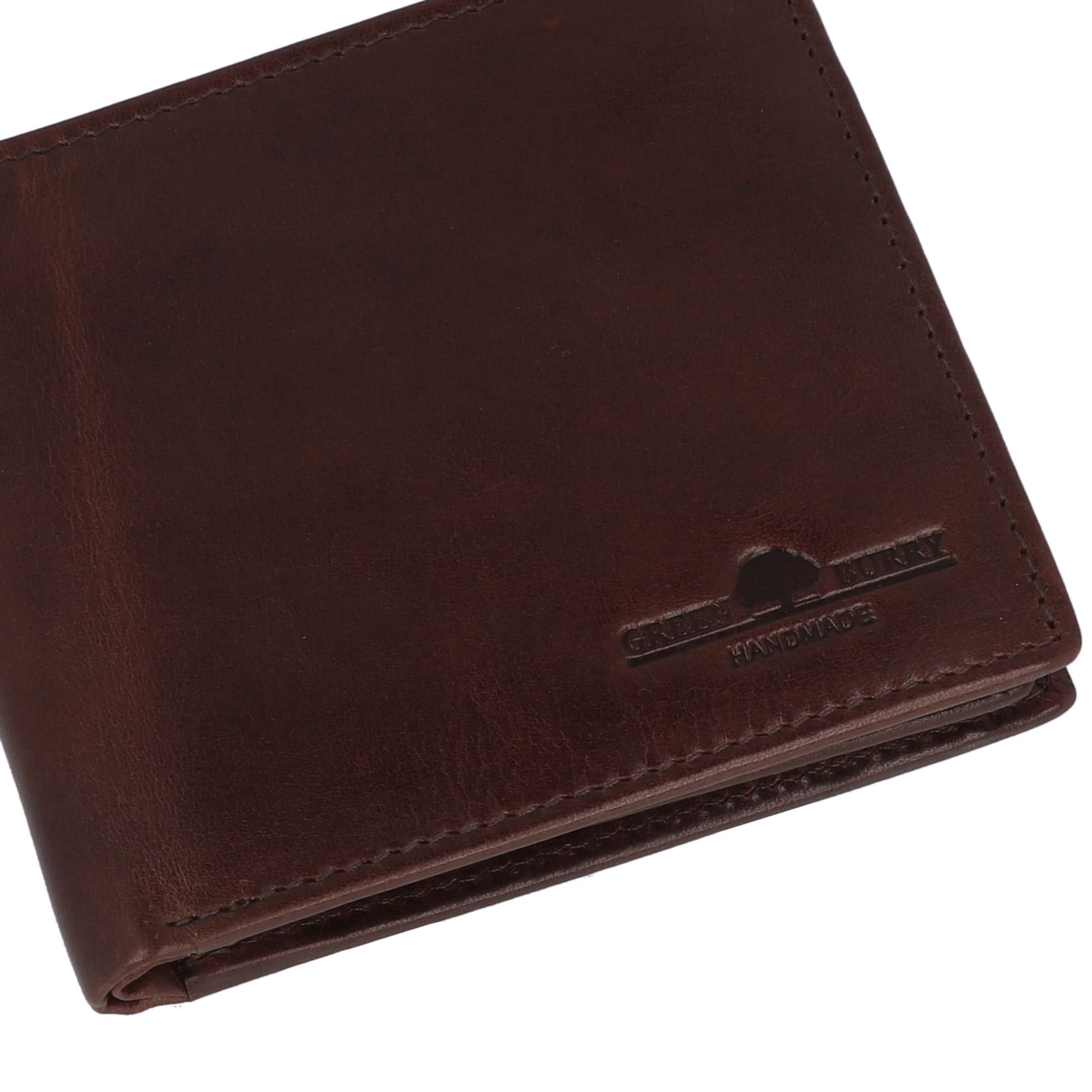 Portamonete 'Newport' di GREENBURRY in marrone