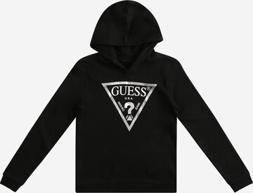 GUESS Sweatshirt in Black: front