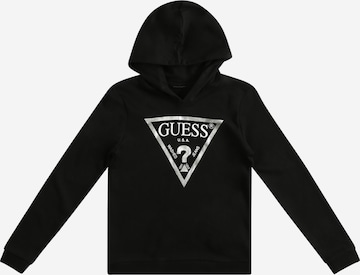 GUESS - Sudadera en negro: frente