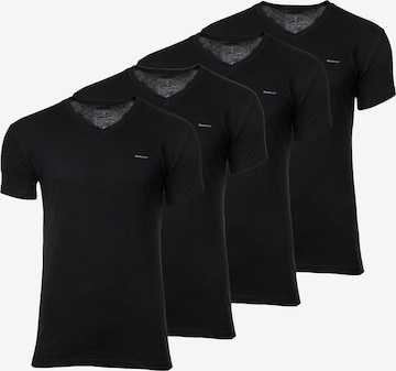 GANT T-Shirt in Schwarz: Vorderseite
