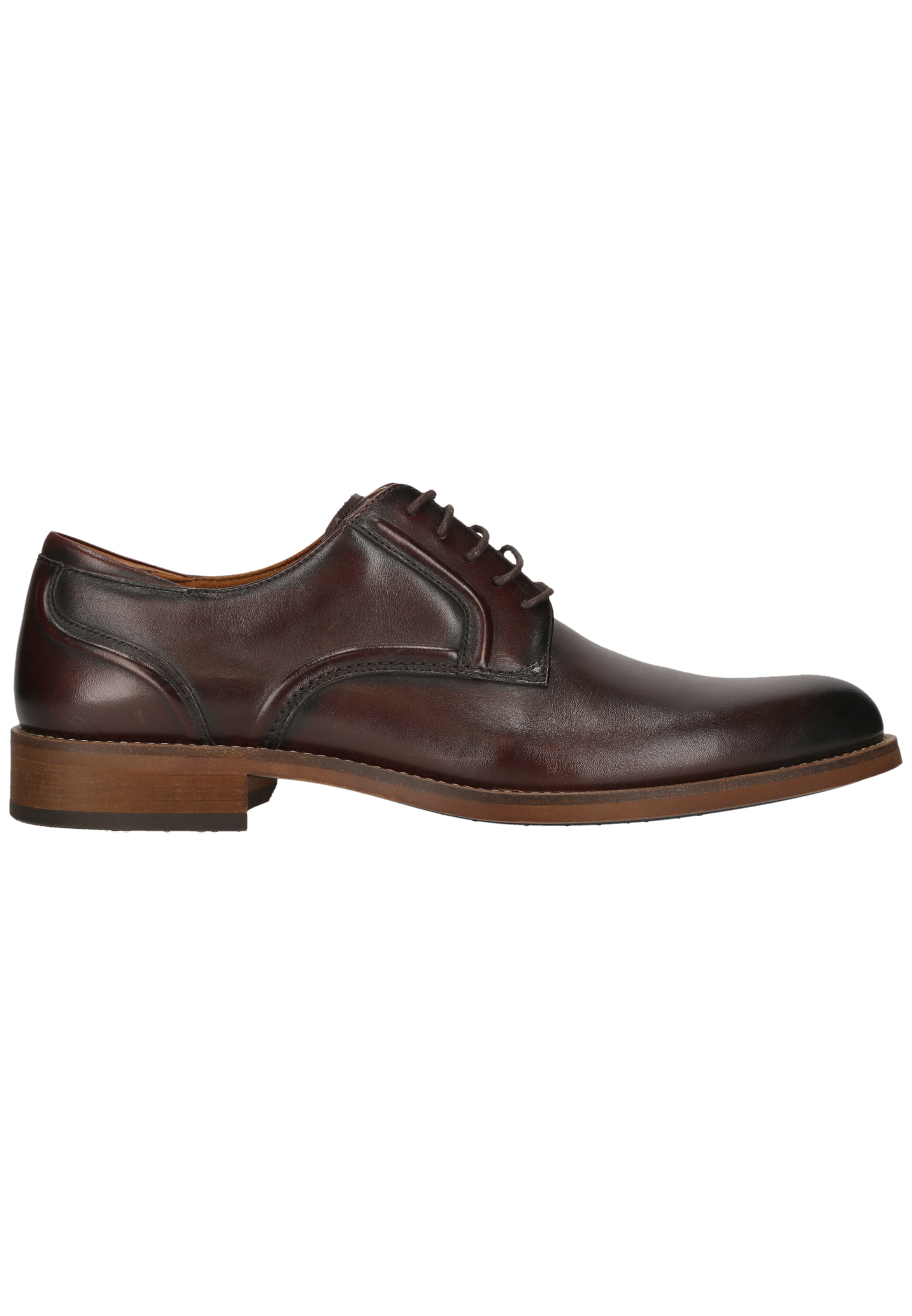 CLARKS Businessschuhe 'CraftRemi Lace' in Braun
