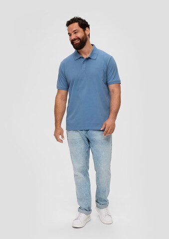 s.Oliver Men Big Sizes Poloshirt in Blau