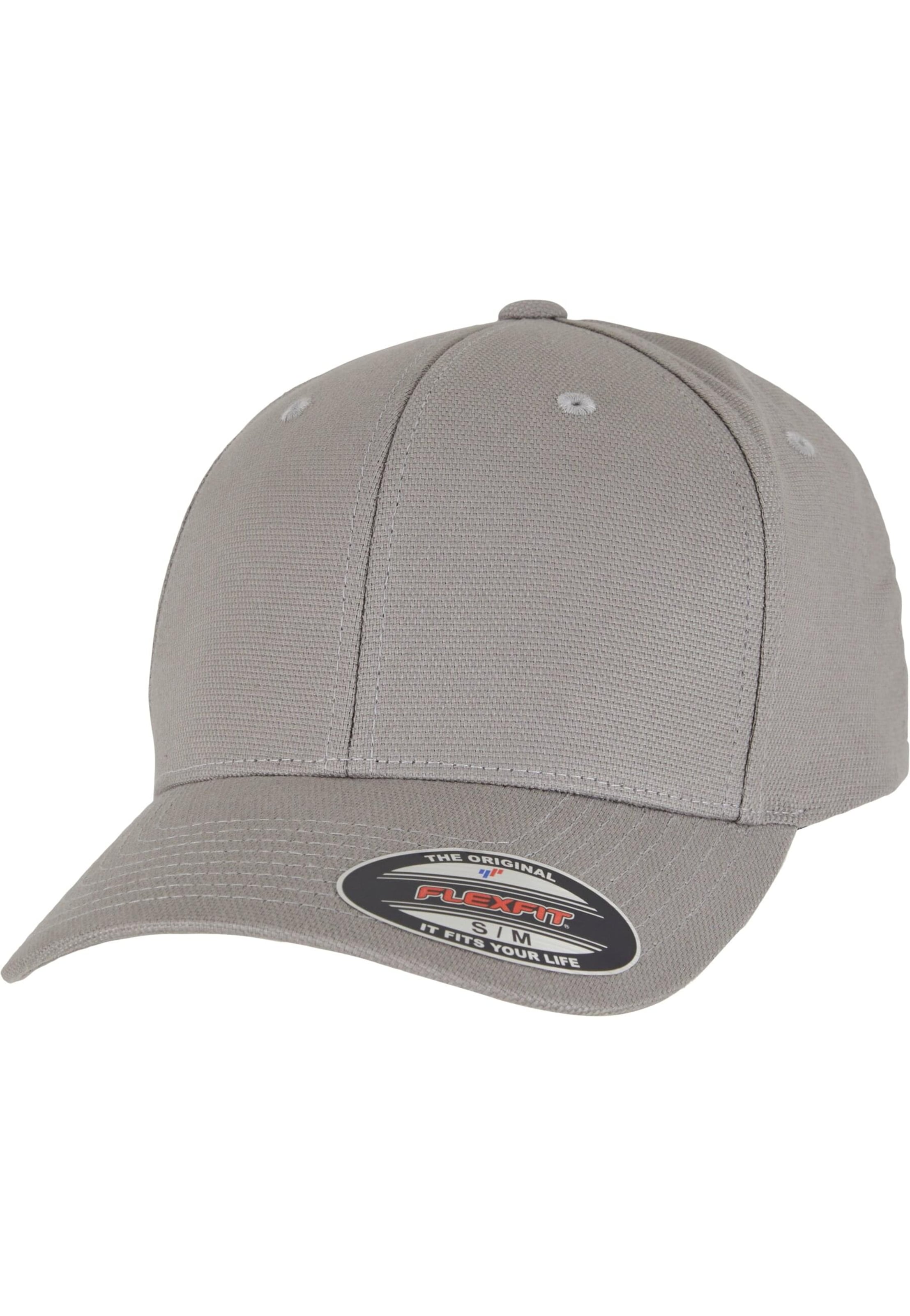 Cappello da baseball di Flexfit in grigio: frontale