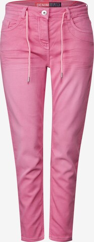 CECIL Regular Jeans in Roze: voorkant