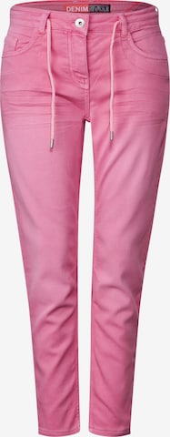 CECIL Regular Jeans in Pink: front