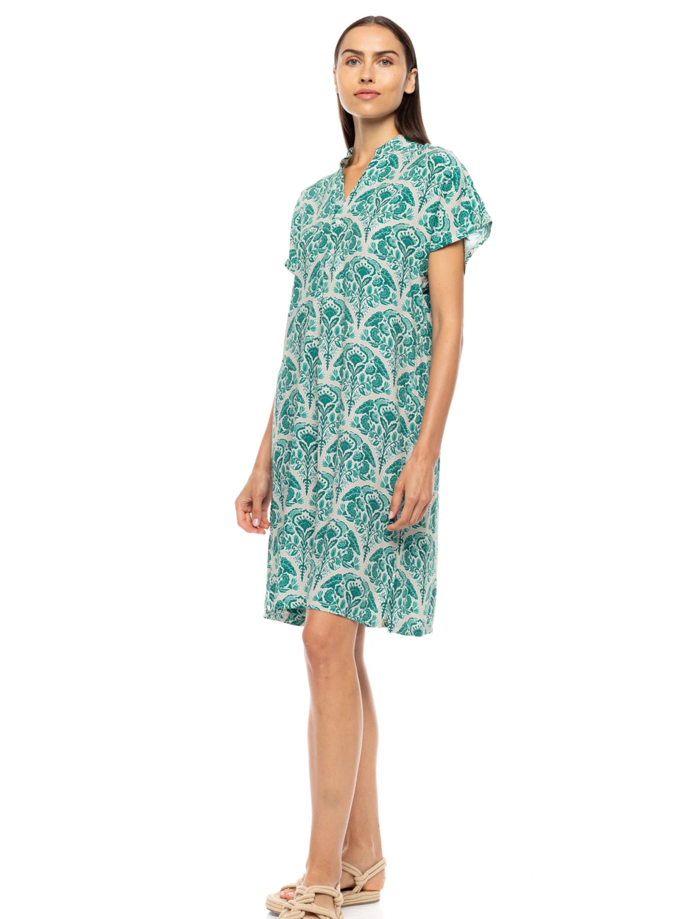 Pink Label - Vestido de verão 'BEACHWEAR GREEN LA PALMA' em verde