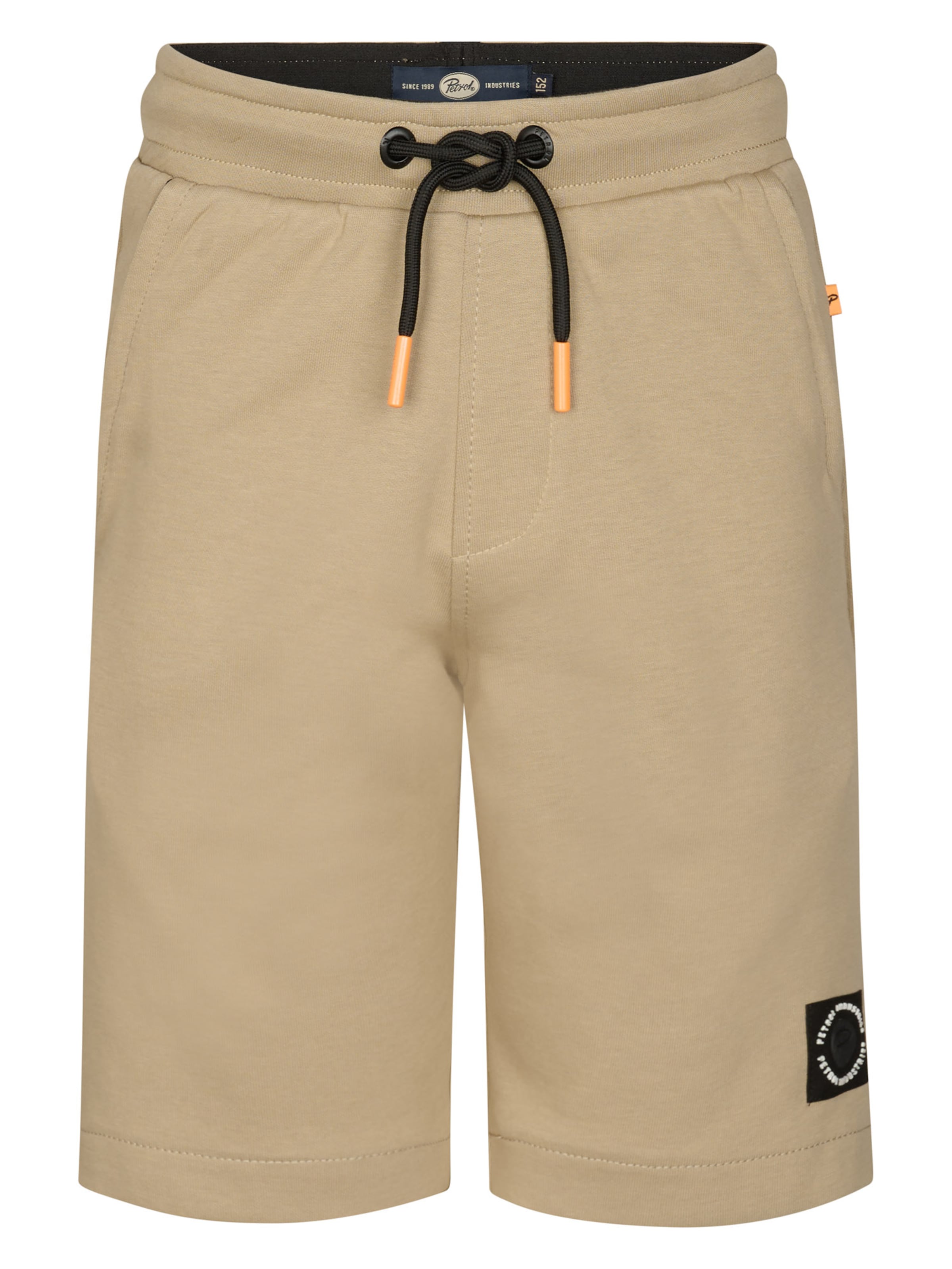 Petrol Industries Trousers in Brown: front