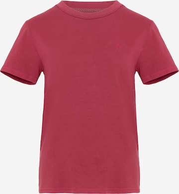 Volcom Shirt in Roze: voorkant