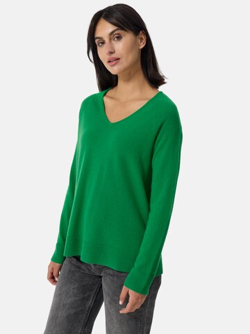 Pullover di CASH-MERE.CH in verde: frontale