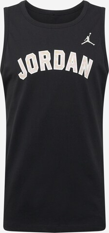 Jordan - Camiseta en negro: frente