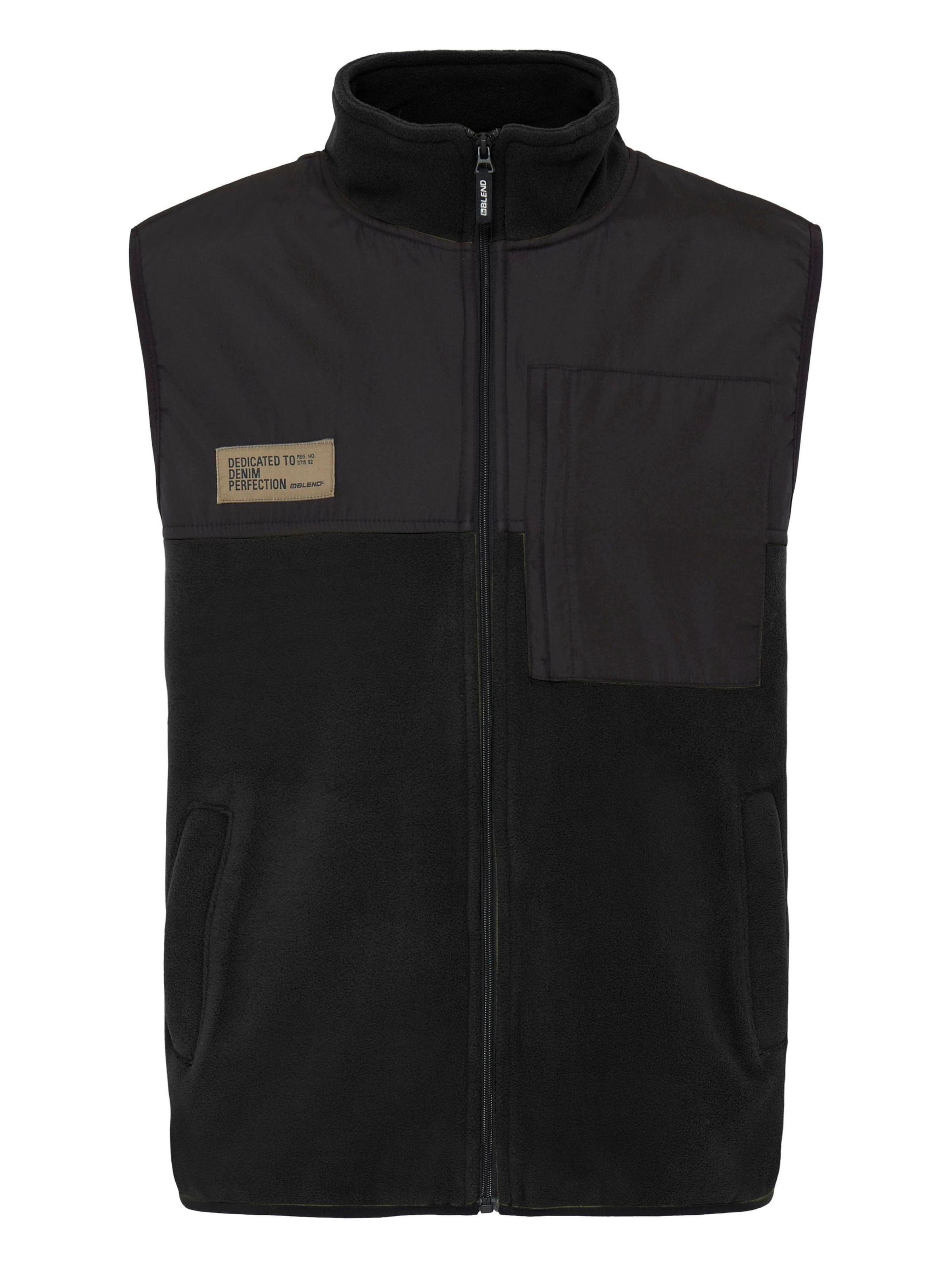 Gilet ' BHMasis ' di BLEND in nero: frontale