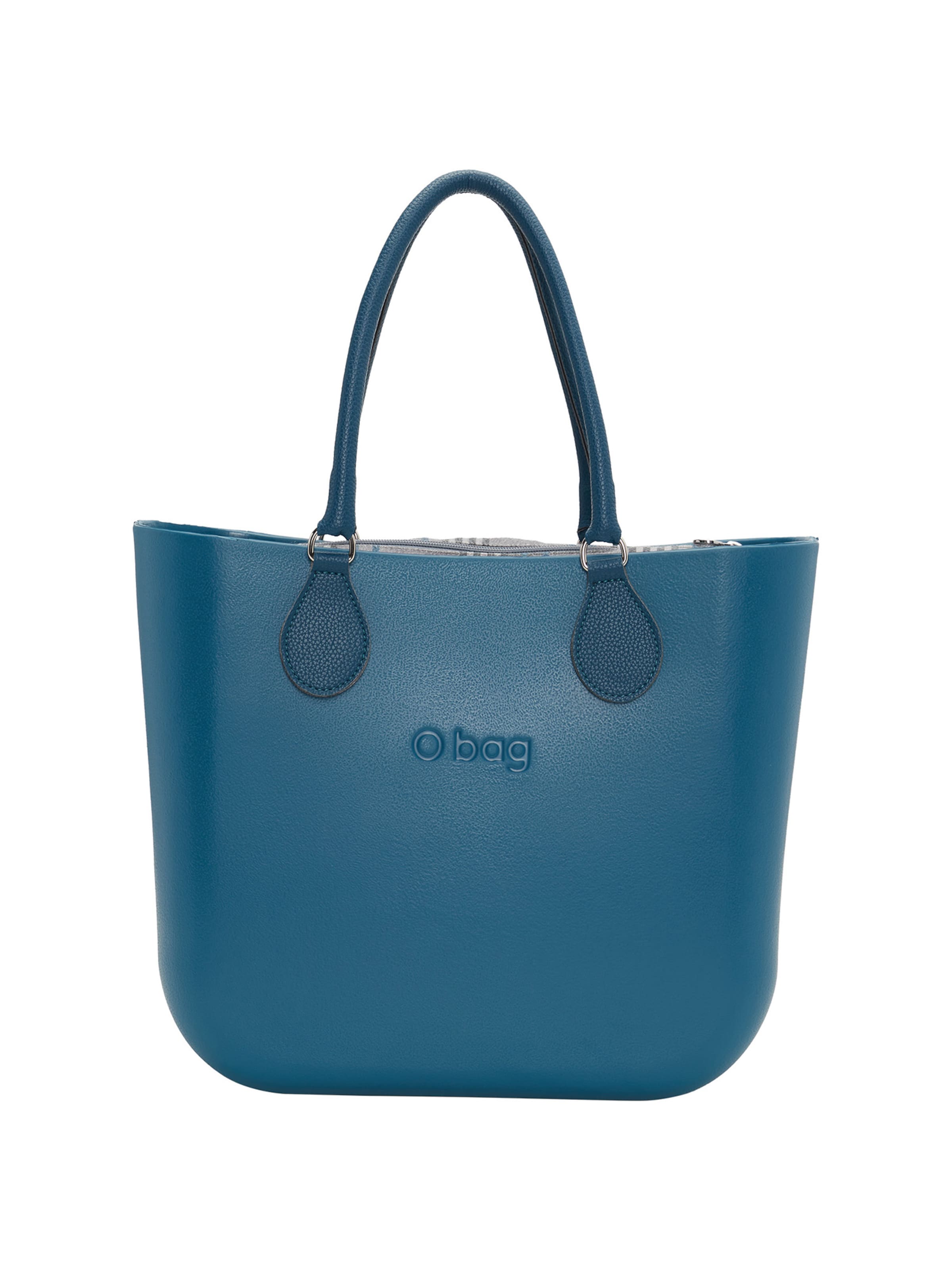 O bag Shopper in Blue: front
