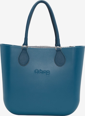 O bag Shopper in Blau: Vorderseite