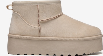 Stivaletto di Elara in beige: frontale