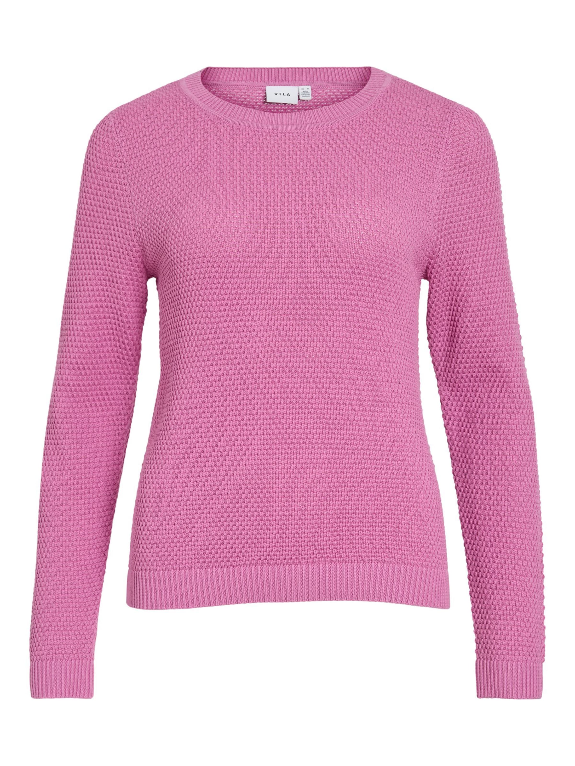 Pullover di VILA in rosa: frontale