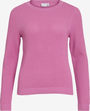 Pullover di VILA in rosa: frontale