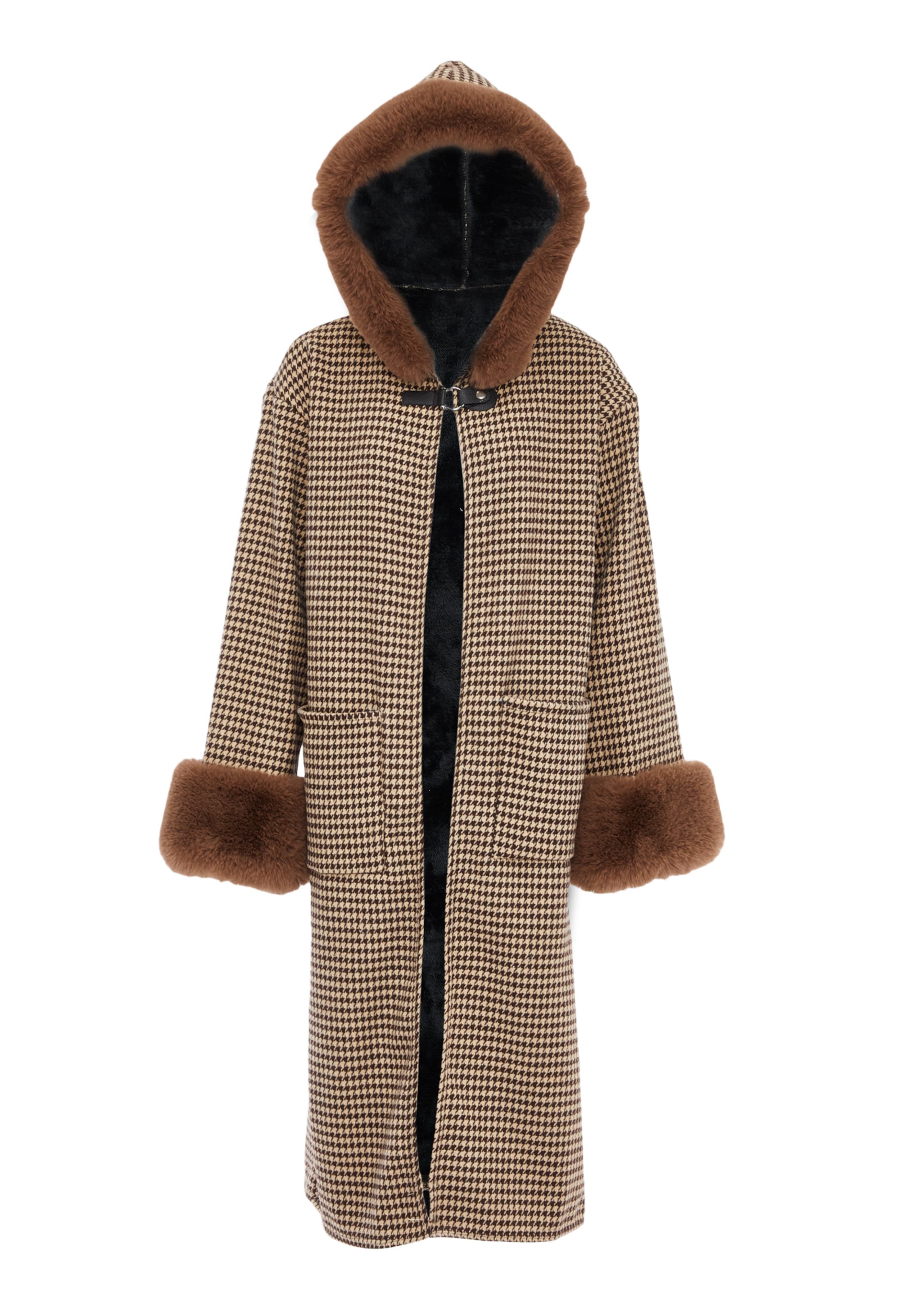 Capă OSHA pe bej / maro, Vizualizare produs