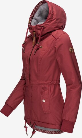 Ragwear Performance Jacket 'Danka' in Red