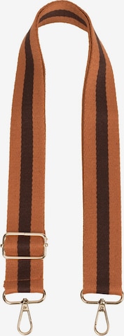 styleBREAKER Taschenzubehör 'Wechsel Taschengurt gestreift' in Braun: Vorderseite