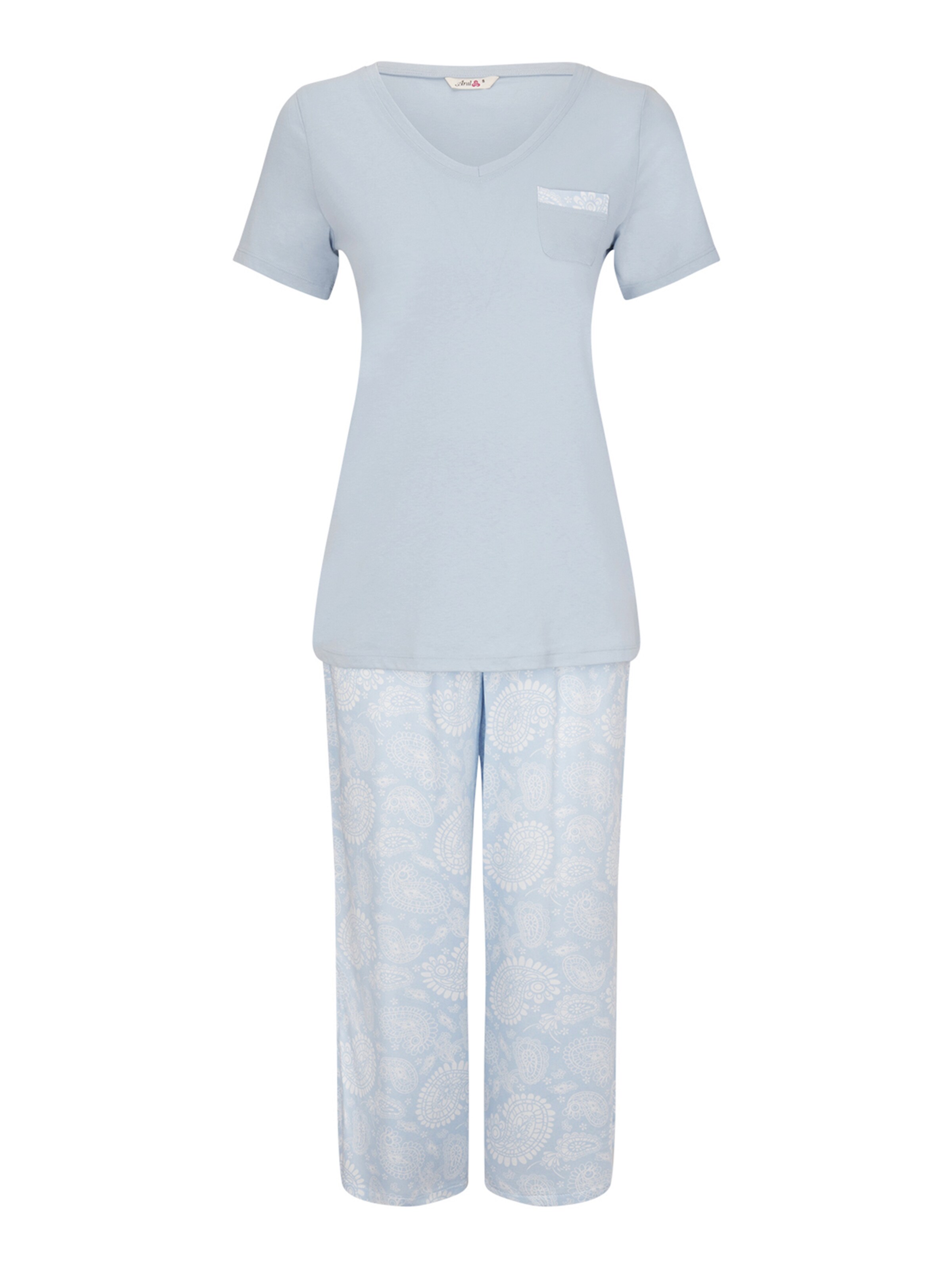 Pyjama 'Glory' Goldenbay en bleu : devant