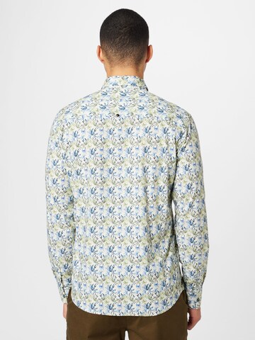 No Excess Regular Fit Hemd in Grün