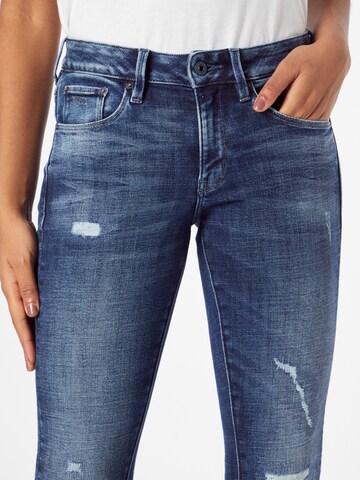 G-Star RAW - Skinny Vaquero en azul