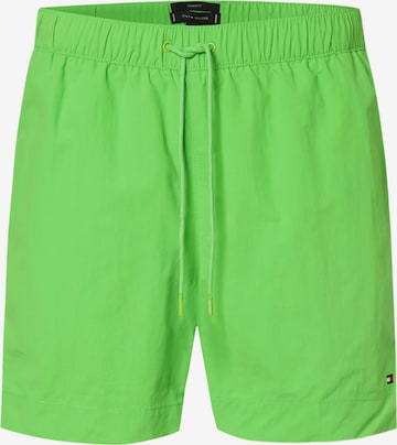 Tommy Hilfiger Underwear Zwemshorts in Groen: voorkant