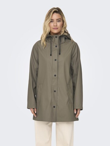 ONLY Funktionjacke in Grau: Vorderseite