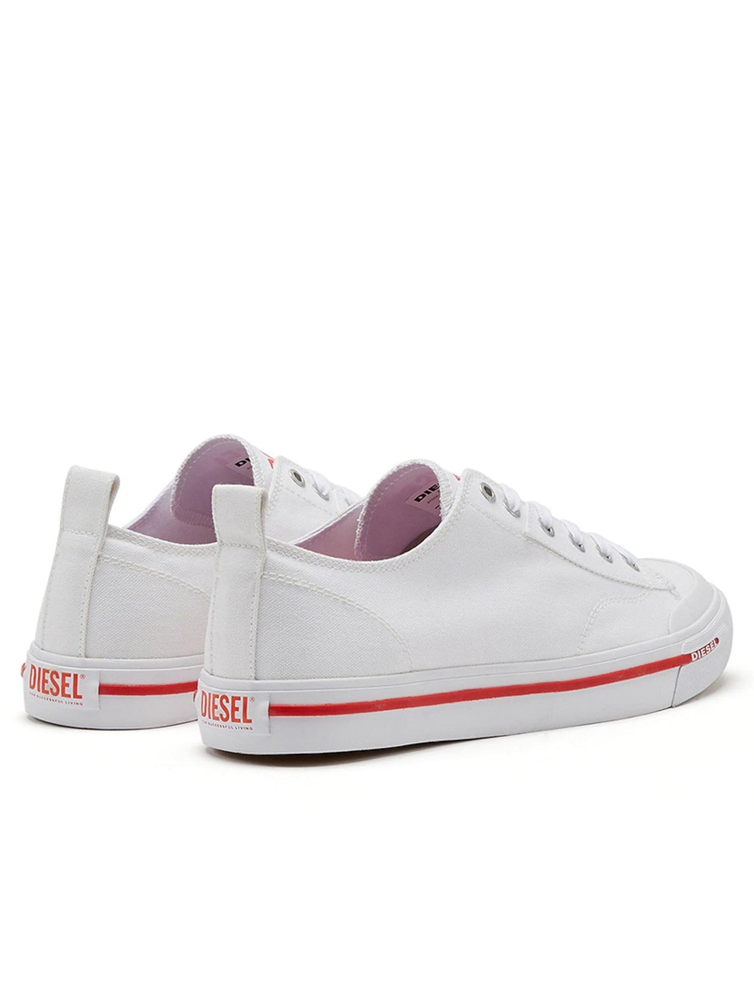 Baskets basses 'S-ATHOS LOW' DIESEL en blanc