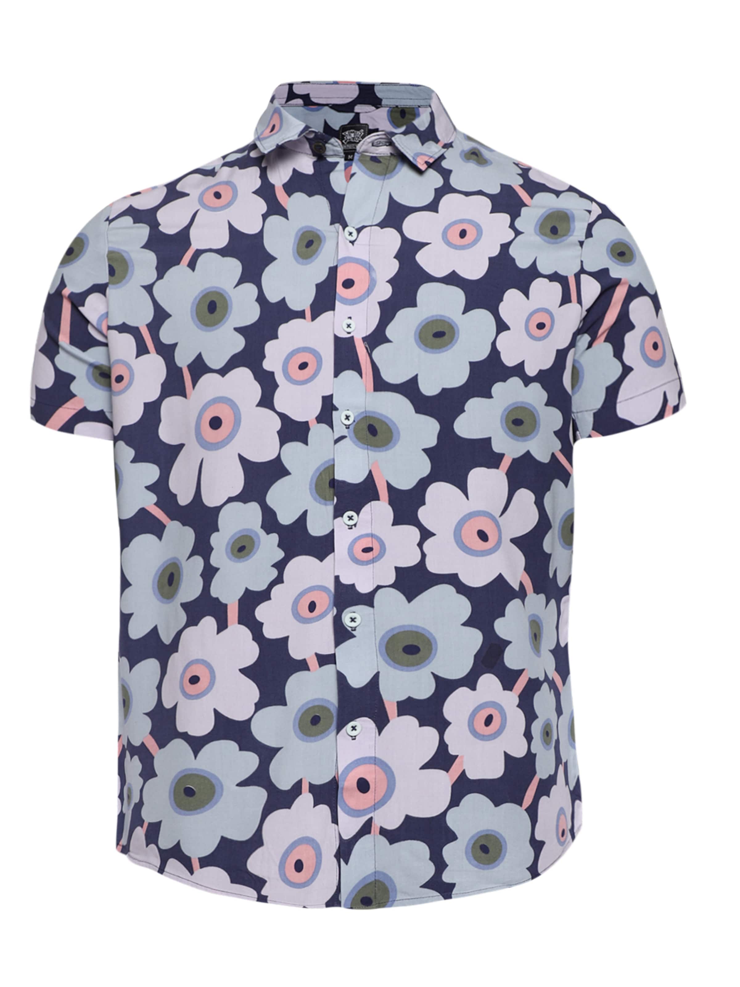 Campus Sutra Regular Fit Skjorte 'River' i blå: forside