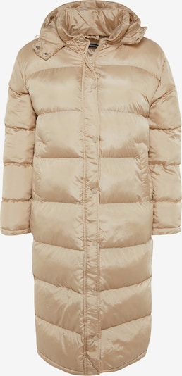 Žieminis paltas iš Trendyol, spalva – smėlio spalva, Prekių apžvalga