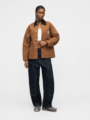 Carhartt WIP Преходно яке 'Michigan' в кафяво