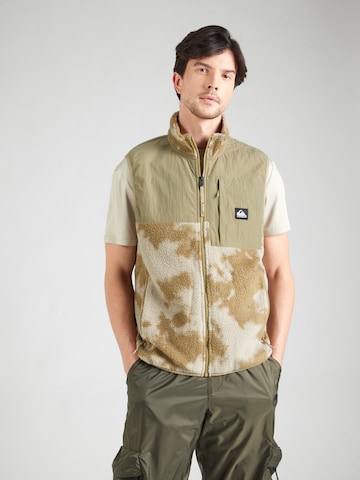 Gilet de sport 'CLEAN COAST' QUIKSILVER en beige : devant