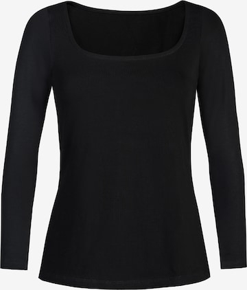 TEYLI Shirt 'Leah' in Zwart: voorkant