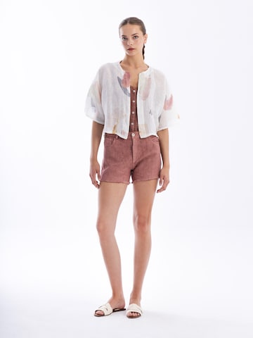 Haris Cotton Bolero 'Haris Cotton' in Wit