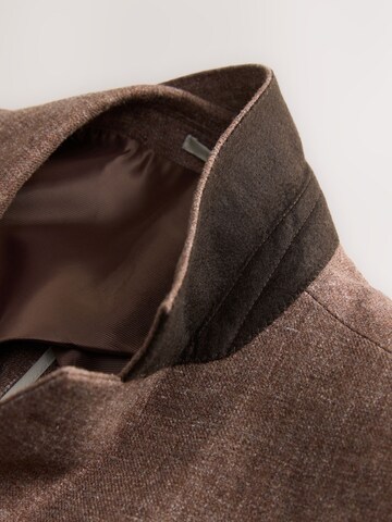 Next Slim fit Suit Jacket in Brown