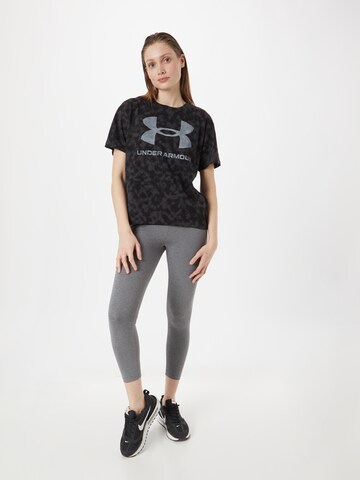 UNDER ARMOUR Functioneel shirt in Zwart