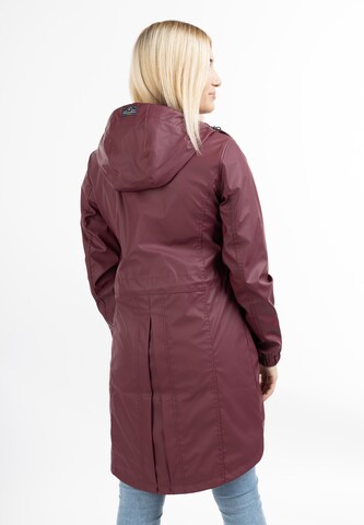 Manteau fonctionnel Schmuddelwedda en rouge