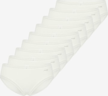 SLOGGI Panty 'GO Crush' in White: front
