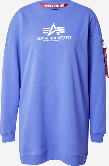 ALPHA INDUSTRIES Sweatshirt in royalblau / rot / weiß, Produktansicht