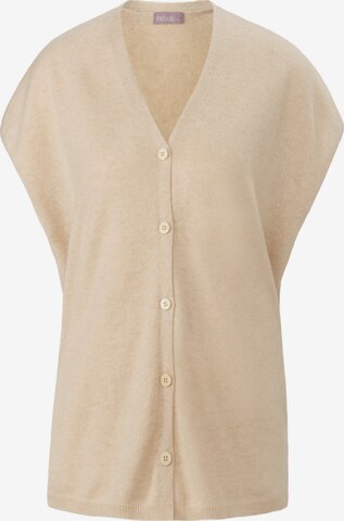 include Gebreid vest in Beige: voorkant