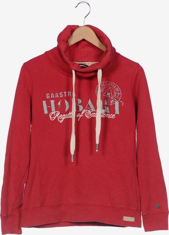 Gaastra Sweatshirt & Zip-Up Hoodie in L in Red: front