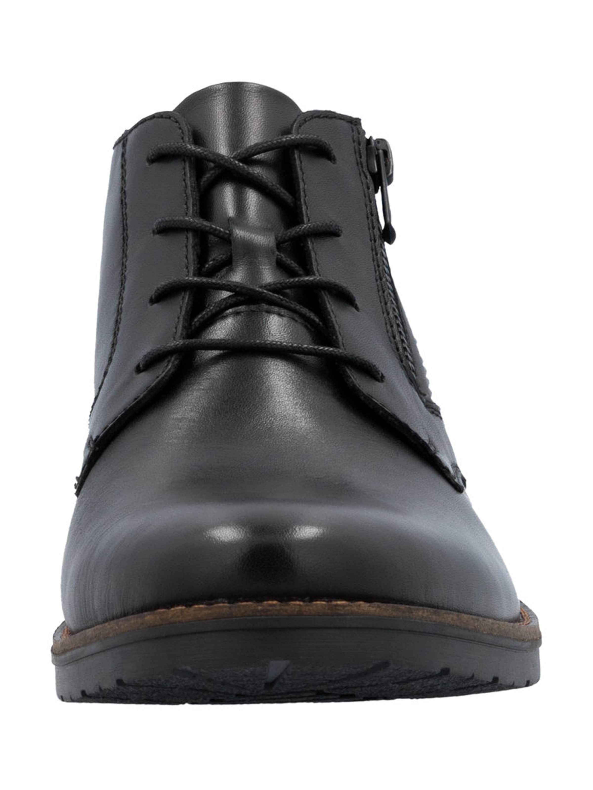 Bottines à lacets Rieker en noir