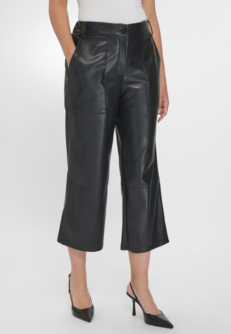 Emilia Lay Regular Pants in Black: front