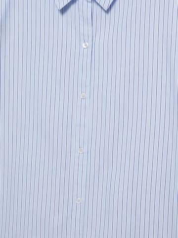 Chemisier Pull&Bear en bleu